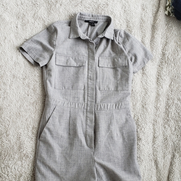 Grey Romper (short) - Picture 1 of 6